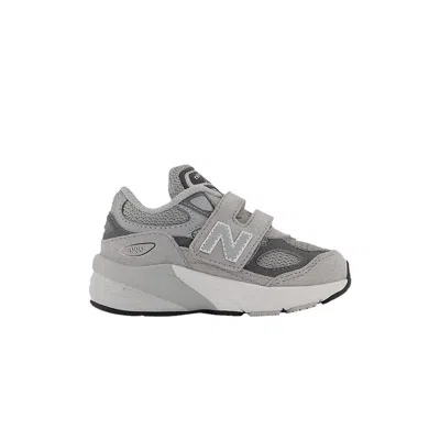 Pre-owned New Balance 990v6 Hook & Loop Toddler Wide 'castlerock' | Grey | Infant Size 6 In Gray