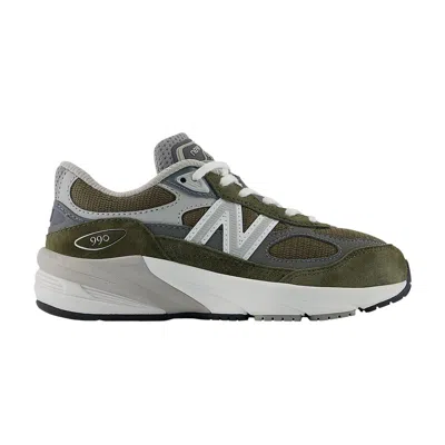 Pre-owned New Balance 990v6 Little Kid 'true Camo' | Green | Kid's Size 12.5