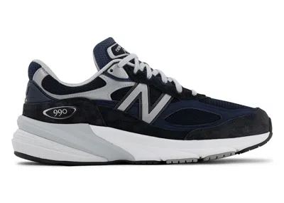 Pre-owned New Balance 990v6 Miusa (women's) Sneakers In Navy Blue/white