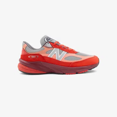 New Balance Modern Sneakers With Padded Collar And Mesh In Red