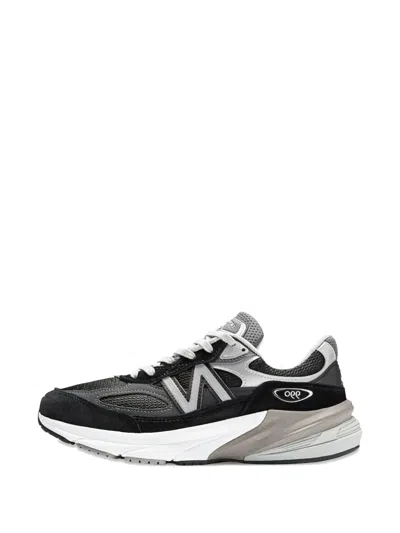 New Balance 990v6 Panelled Sneakers In Animal Print