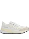 New Balance Mesh Panel Running Sneakers In Gray