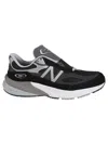 New Balance Mesh Upper Sneakers Contrast Midsole In Black
