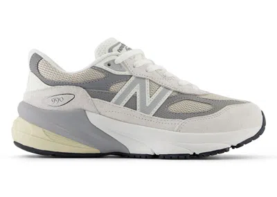 Pre-owned New Balance 990v6 Sneakers In Reflection/marblehead/white
