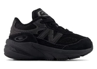 Pre-owned New Balance 990v6 Sneakers Inmetallic In Black/black Metallic