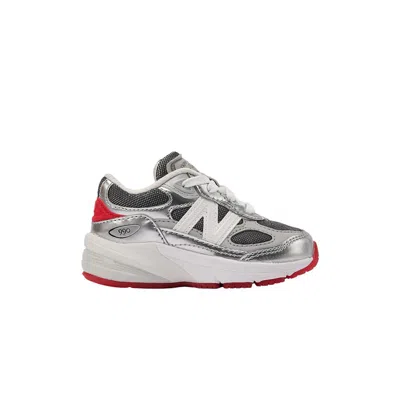Pre-owned New Balance 990v6 Toddler 'tinsel' Dtlr Exclusive | Silver | Infant Size 7