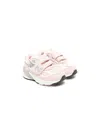 New Balance 990v6 Touch-strap Sneakers In Pink