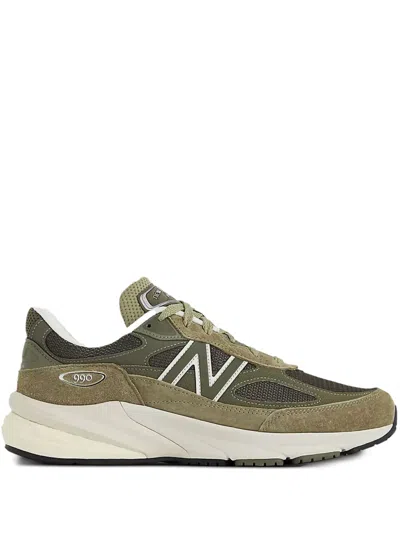 New Balance 990v6 "true Camo" Sneakers In Green