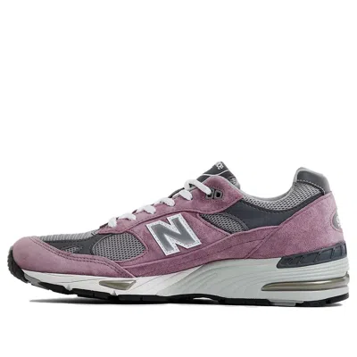 New Balance 991 Made In England 'pink Suede' In Purple