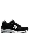 New Balance Grey Made In Uk 991v1 Sneakers In Black / Silver