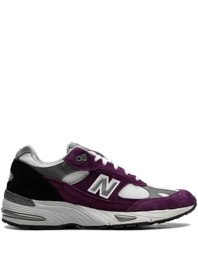 New Balance 991 Made In Uk "grape Juice" Sneakers In Purple