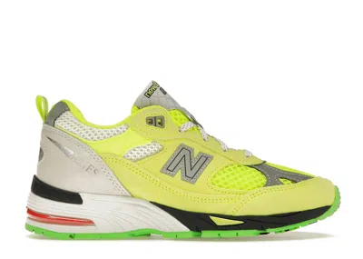 Pre-owned New Balance 991 Miuk Aries (women's) Sneakers In Lime