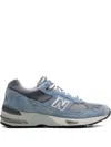 New Balance 991 "miuk Dusty Blue Alloy Smoked Pearl" Sneakers In Blue