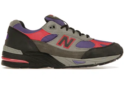 Pre-owned New Balance 991 Miuk Palace Purple (women's) Sneakers In Black/griffin/ultra Violet