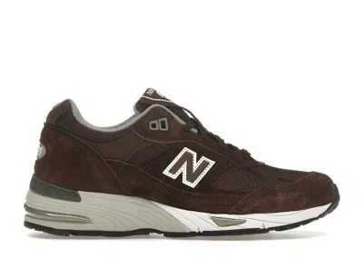 Pre-owned New Balance 991 Miuk (women's) Sneakers In Carafe/antique White