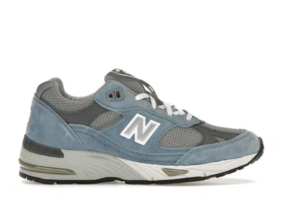 Pre-owned New Balance 991 Miuk (women's) Sneakers In Dusty Blue/alloy/smoked Pearl