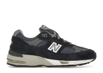 Pre-owned New Balance 991 Miuk (women's) Sneakers In Navy Blue/grey/white