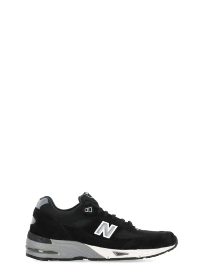 New Balance Suede And Mesh Sneakers In 黑色的