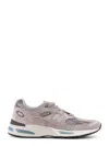 New Balance 991 V2 Mesh And Suede Low-top Sneakers In Grey D