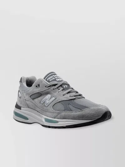 New Balance 991 Sneakers Leather Trim