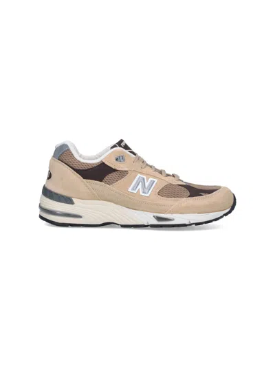 New Balance '991v1' Sneakers In Beige