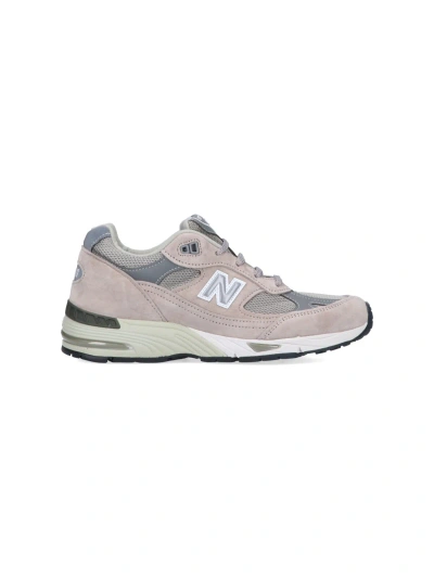 New Balance '991v1' Trainers In Grey