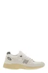 New Balance Low Top Sneakers With Mesh Panels And Suede Accents