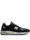 New Balance Mesh And Suede Sneakers With Reflective Accents In Blue