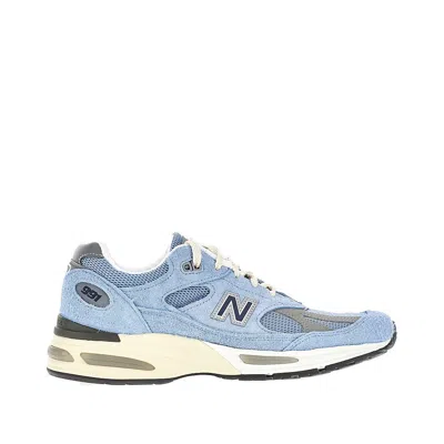 New Balance 991v2 Grounded Pastels Made In Uk Sneakers In Blue