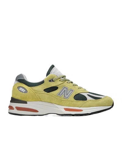 NEW BALANCE NEW BALANCE 991V2 LACE-UP SNEAKERS