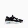 New Balance Made In Uk 991v2 Panelled Sneakers In Black