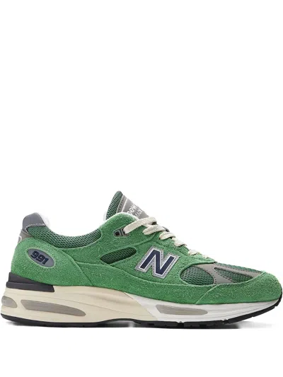 New Balance Lace-up Sneakers In Green