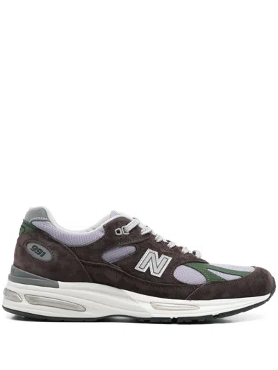 New Balance 991v2 Sneakers In Purple