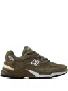 New Balance Made In Usa 992 Panelled Sneakers In Green