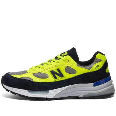 New Balance 992 Volt/black M992af Men's In Green