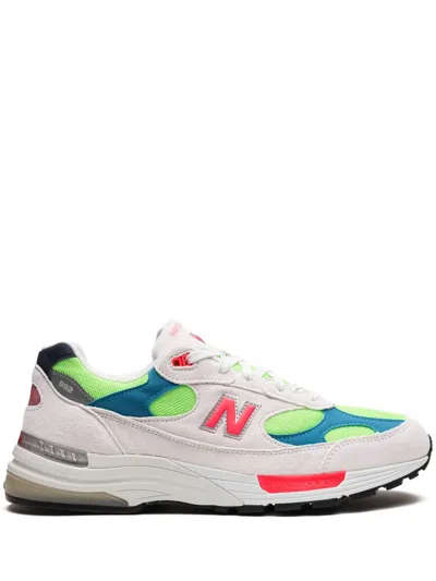 New Balance 992 Panelled Low-top Sneakers In White