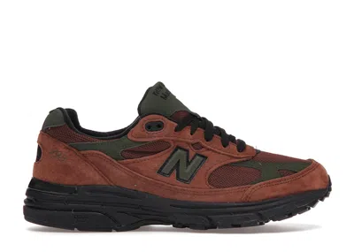 Pre-owned New Balance 993 Aime Leon Dore (women's) Sneakers In Brown/green