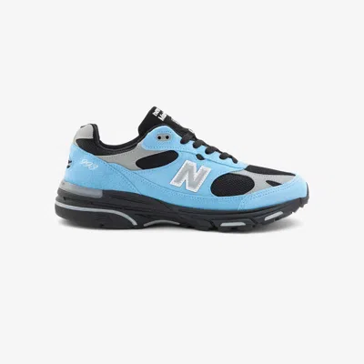 New Balance 993 Suede Sneakers In Blue