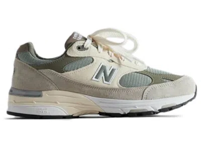 Pre-owned New Balance 993 Miusa Kith Spring 101 (women's) Sneakers In Peyote/slate Gray