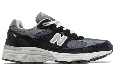 Pre-owned New Balance 993 Miusa Navy White (women's) Sneakers In Grey White