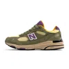 New Balance Khaki Made In Usa 993 Sneakers In Green