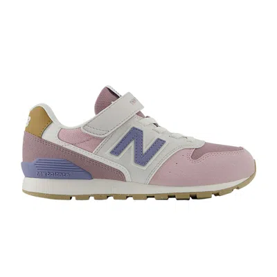Pre-owned New Balance 996 Hook & Loop Little Kid Wide 'twilight Haze Dusk Shower' | Pink | Kid's Size 1