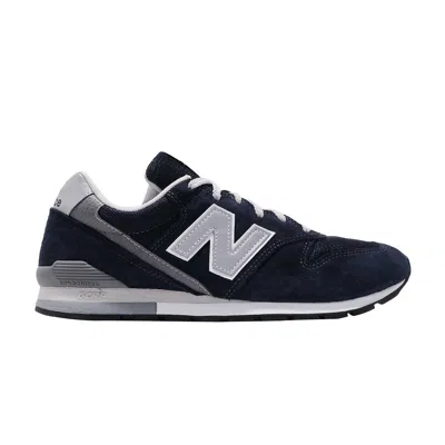 Pre-owned New Balance 996 'navy Silver' In Blue