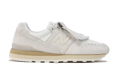 Pre-owned New Balance 996 Tassels (women's) Sneakers In Off White/grey