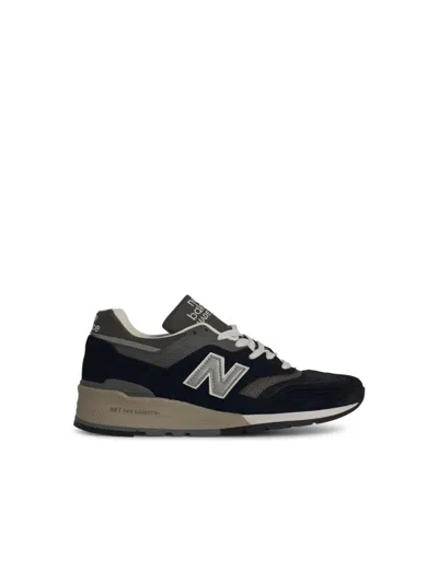 NEW BALANCE NEW BALANCE 997' BLACK SUEDE BLEND SNEAKERS