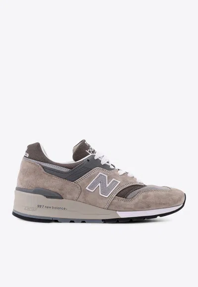 New Balance Made In Usa 997 Core Sneakers In Grey In Grigio Neri E Grigi