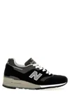 New Balance 'mesh And Suede Sneakers' In Black