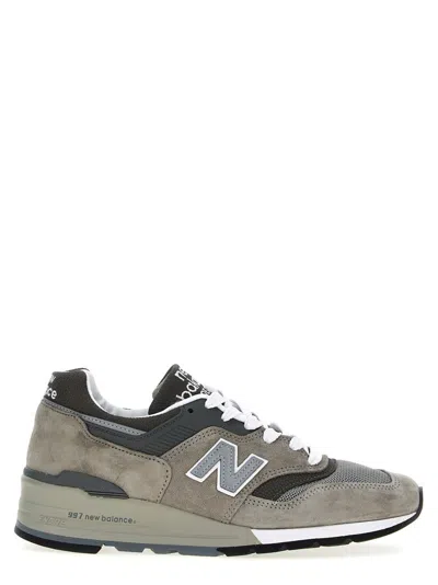 New Balance Made In Usa 997 Core Sneakers In Grey In Grigio Neri E Grigi