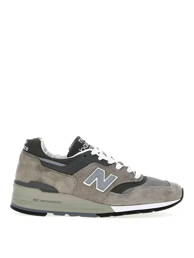 New Balance Made In Usa 997 Core Sneakers In Grey In Grigio Neri E Grigi