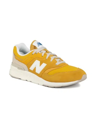 New Balance Kids' 997 Suede Trainers In Yellow